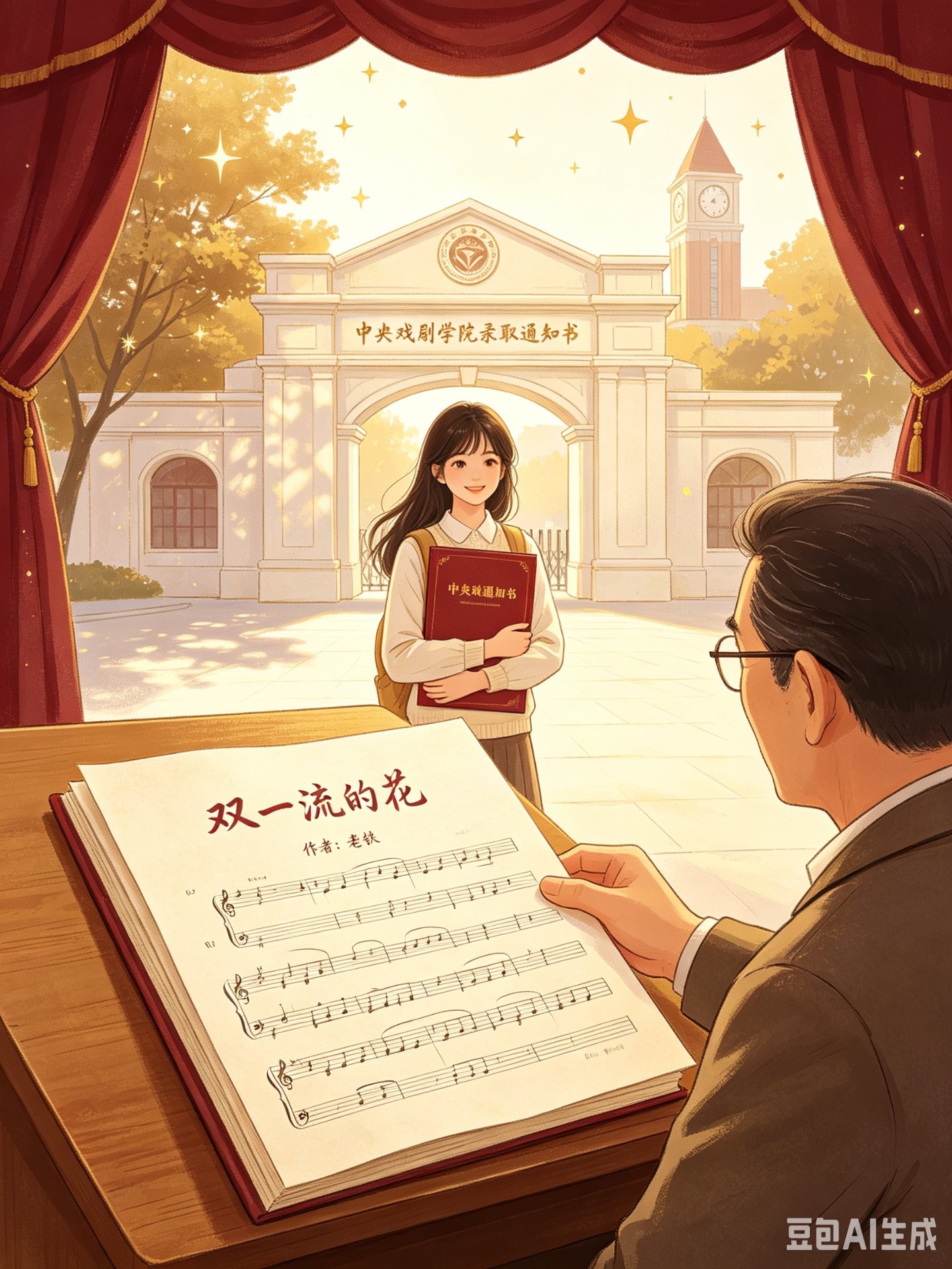 双一流的花